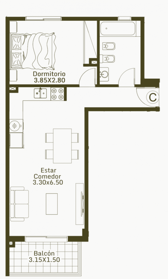 Departamentos en Palomar