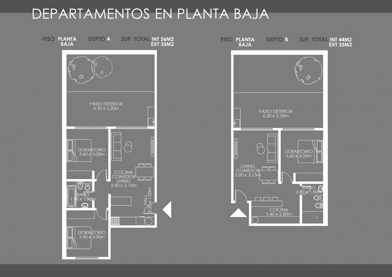 Departamentos en pozo Ramos Mejia