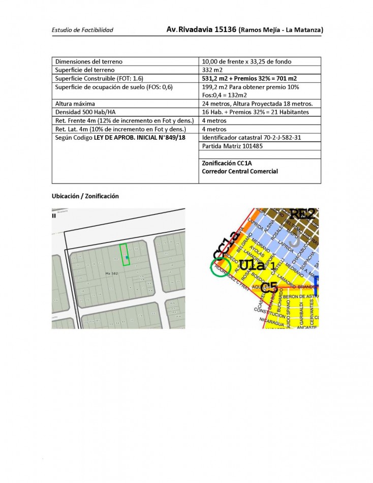 Salon ocmercial + deposito Moron. venta o alquiler
